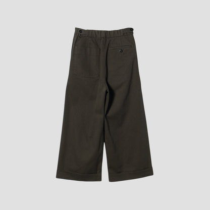 RAISED COTTON DRILL TROUSERS
