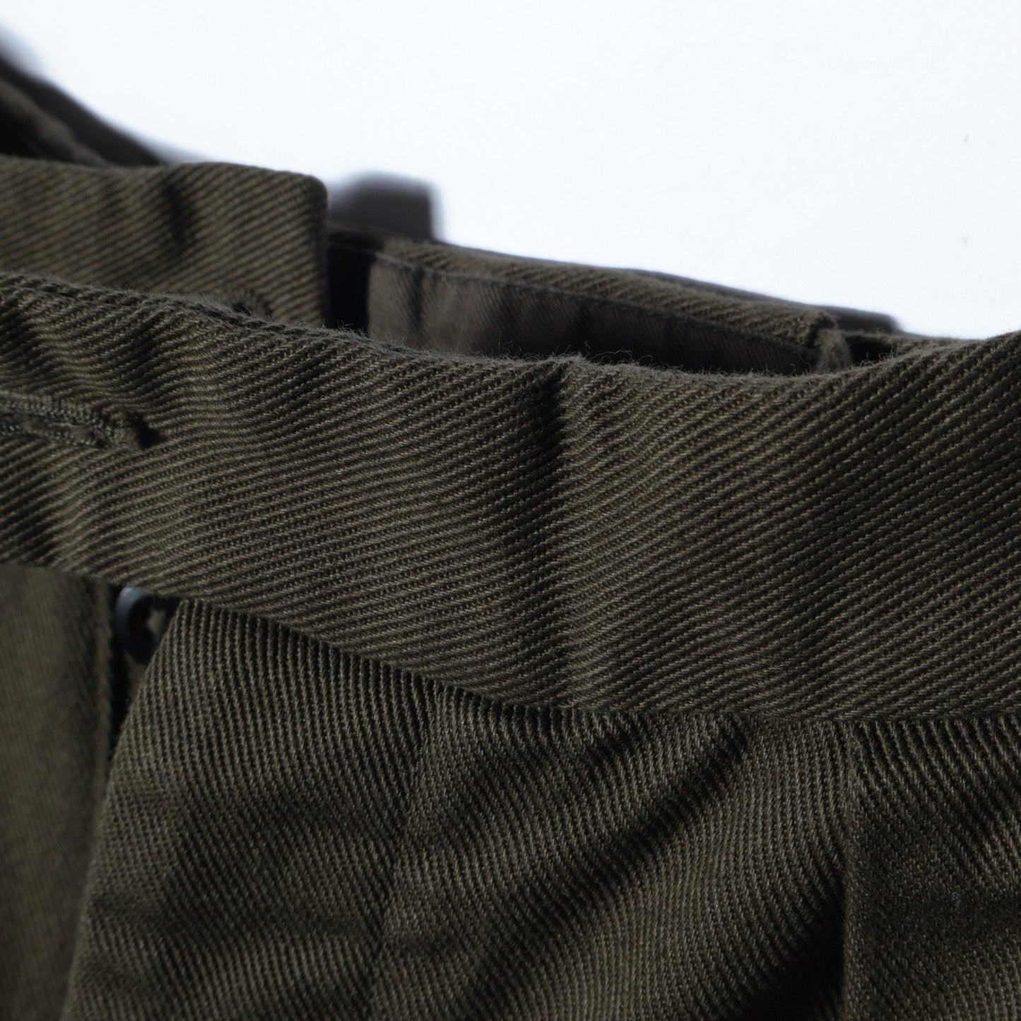 RAISED COTTON DRILL TROUSERS