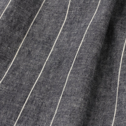 ROUGH COTTON LINEN SHIRTING SKIRT