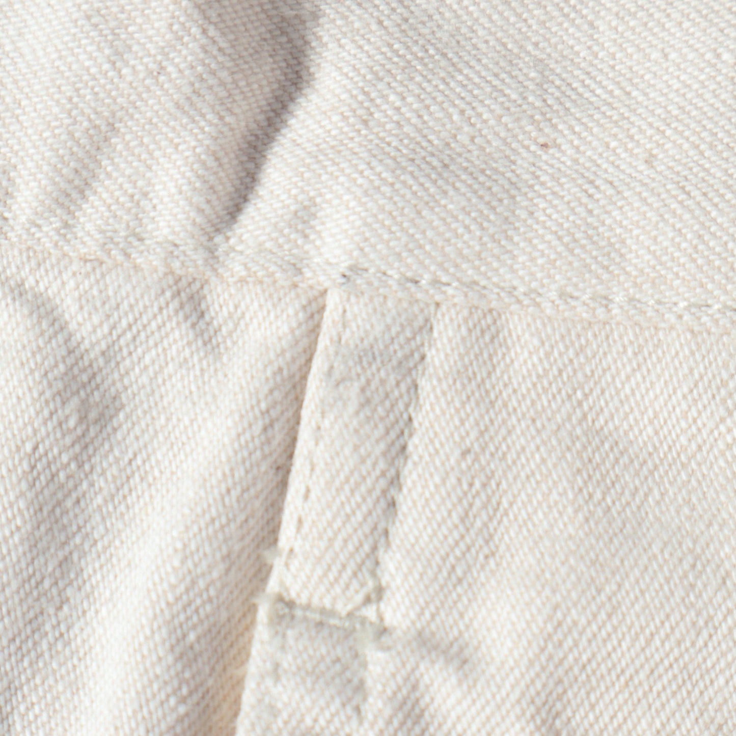 NATURAL DENIM TROUSERS