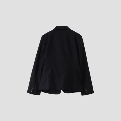 FINE WOOL FLANNEL JACKET
