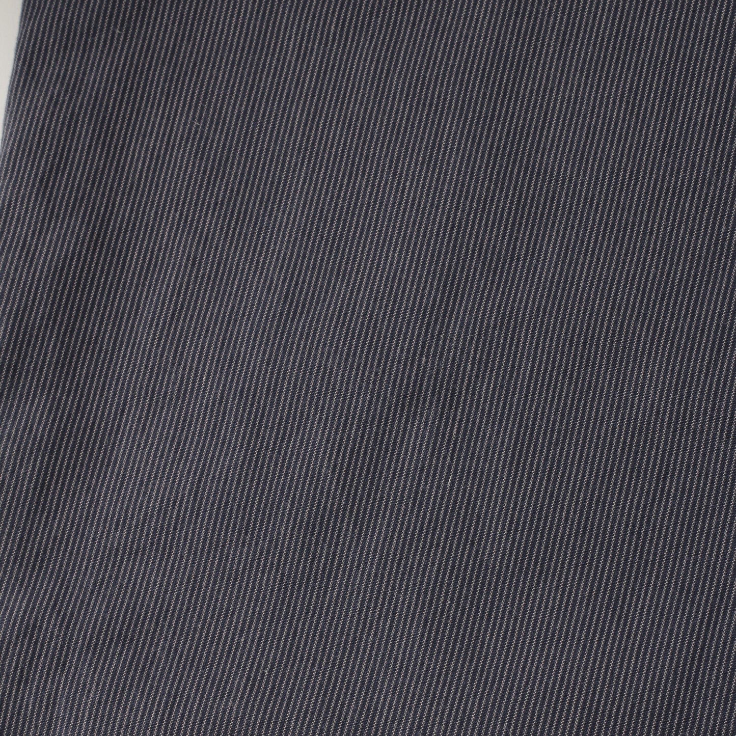 HAIRLINE COTTON WOOL TROUSERS