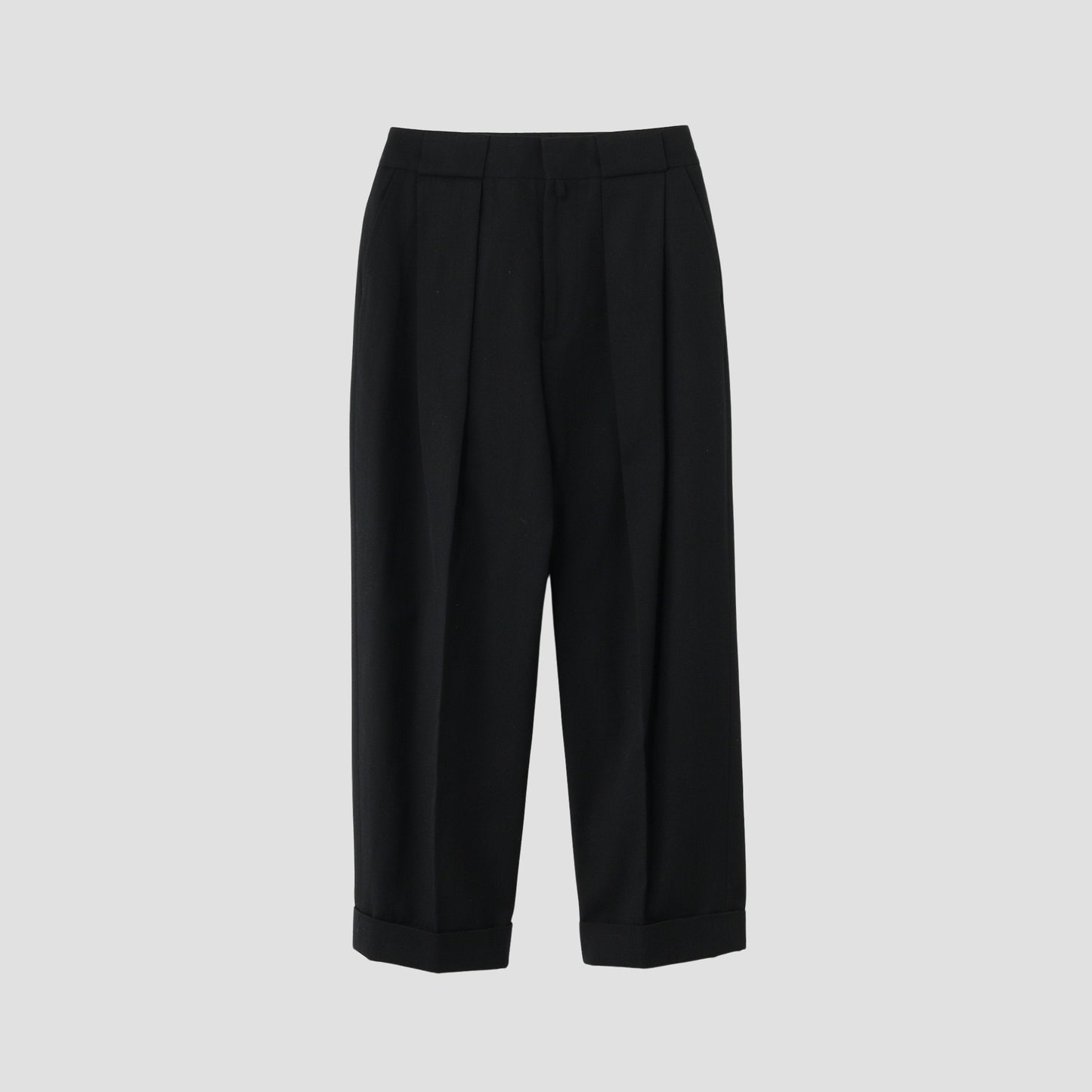 WOOL COTTON TROUSERS