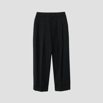 WOOL COTTON TROUSERS