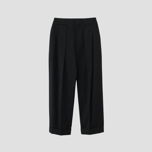 WOOL COTTON TROUSERS