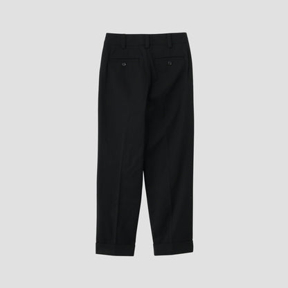 WOOL COTTON TROUSERS