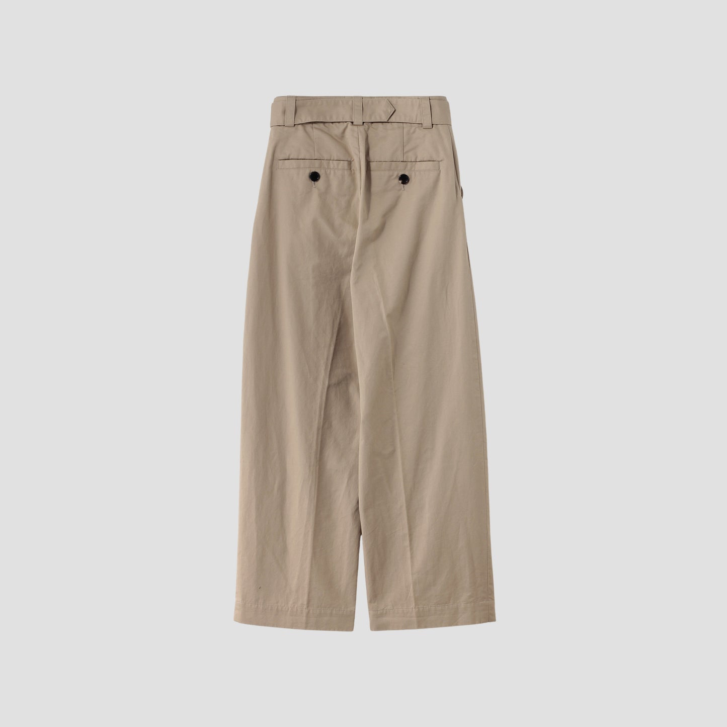 LIGHT COTTON LINEN TWILL TROUSERS