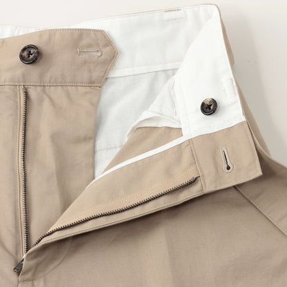 LIGHT COTTON LINEN TWILL TROUSERS