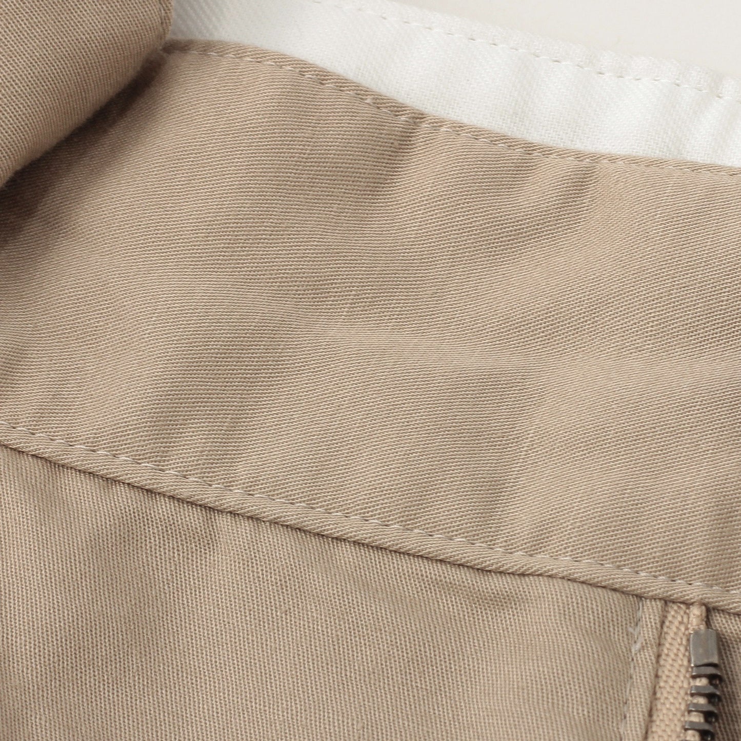 LIGHT COTTON LINEN TWILL TROUSERS
