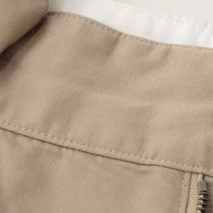 LIGHT COTTON LINEN TWILL TROUSERS