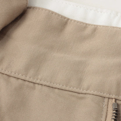 LIGHT COTTON LINEN TWILL TROUSERS