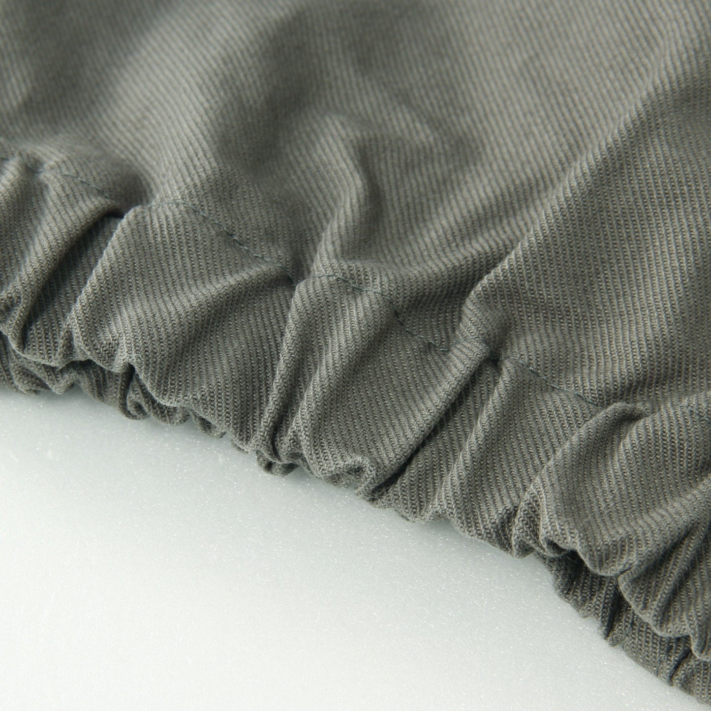 ORGANIC COTTON GABARDINE TROUSERS