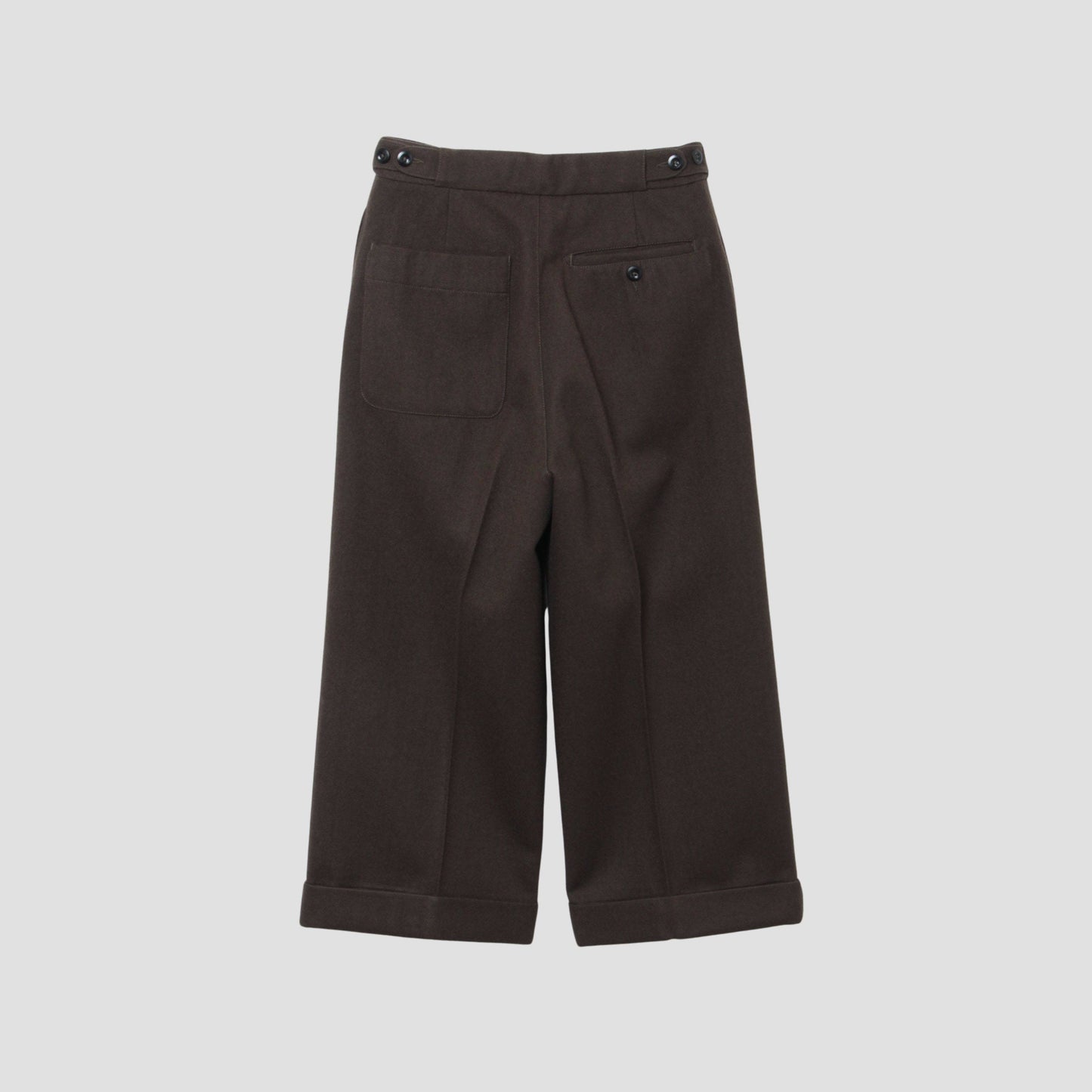WOOL COTTON DRILL TROUSERS