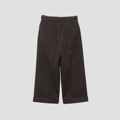 WOOL COTTON DRILL TROUSERS
