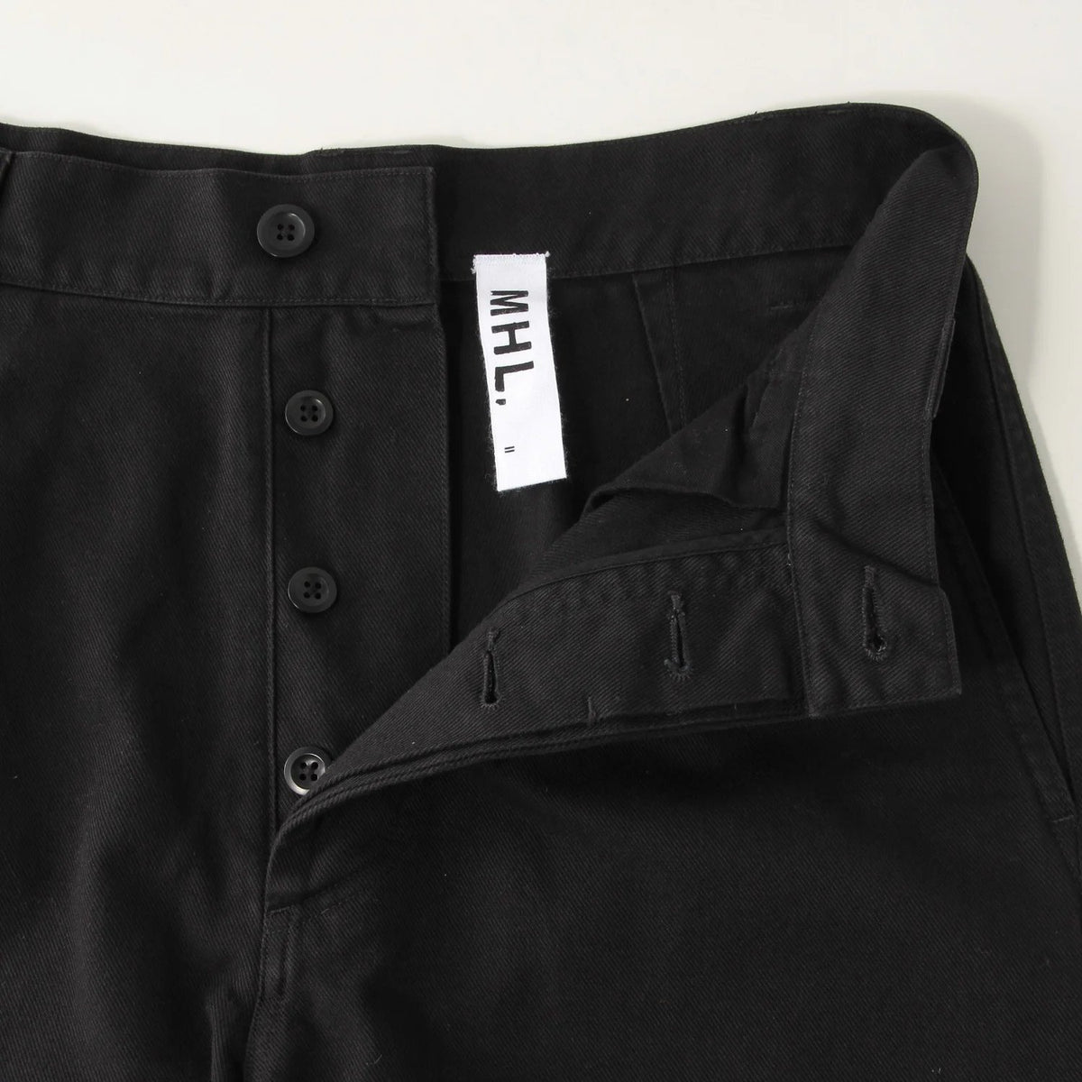 SOFT TWISTED YARN COTTON TROUSERS