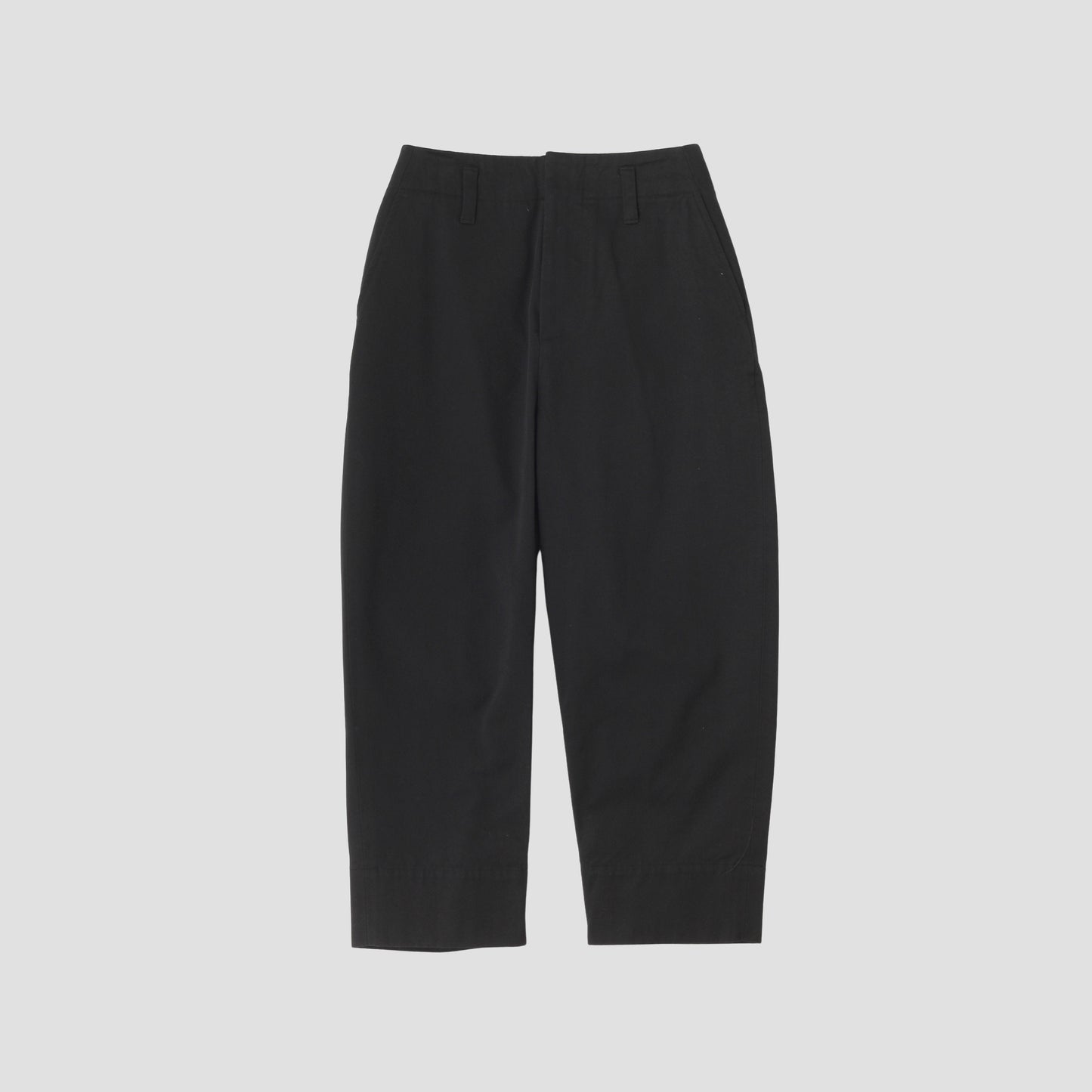 ORGANIC COTTON TWILL TROUSERS