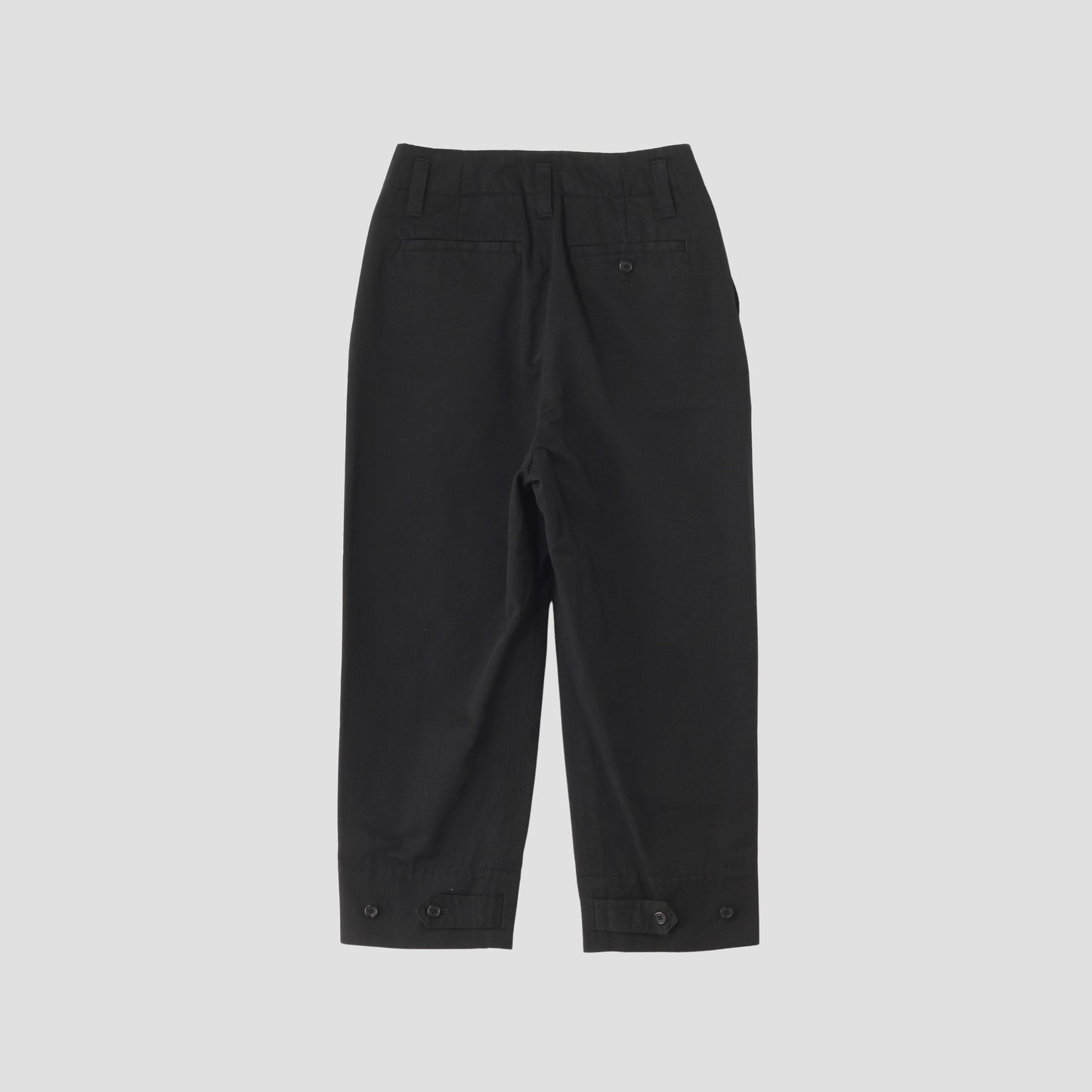 ORGANIC COTTON TWILL TROUSERS