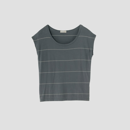 COTTON LINE STRIPE JERSEY