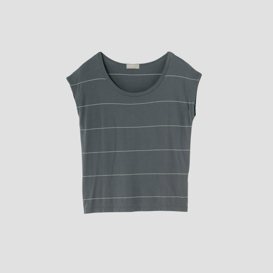 COTTON LINE STRIPE JERSEY