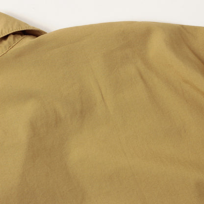 GARMENT DYE COTTON POPLIN SHIRT
