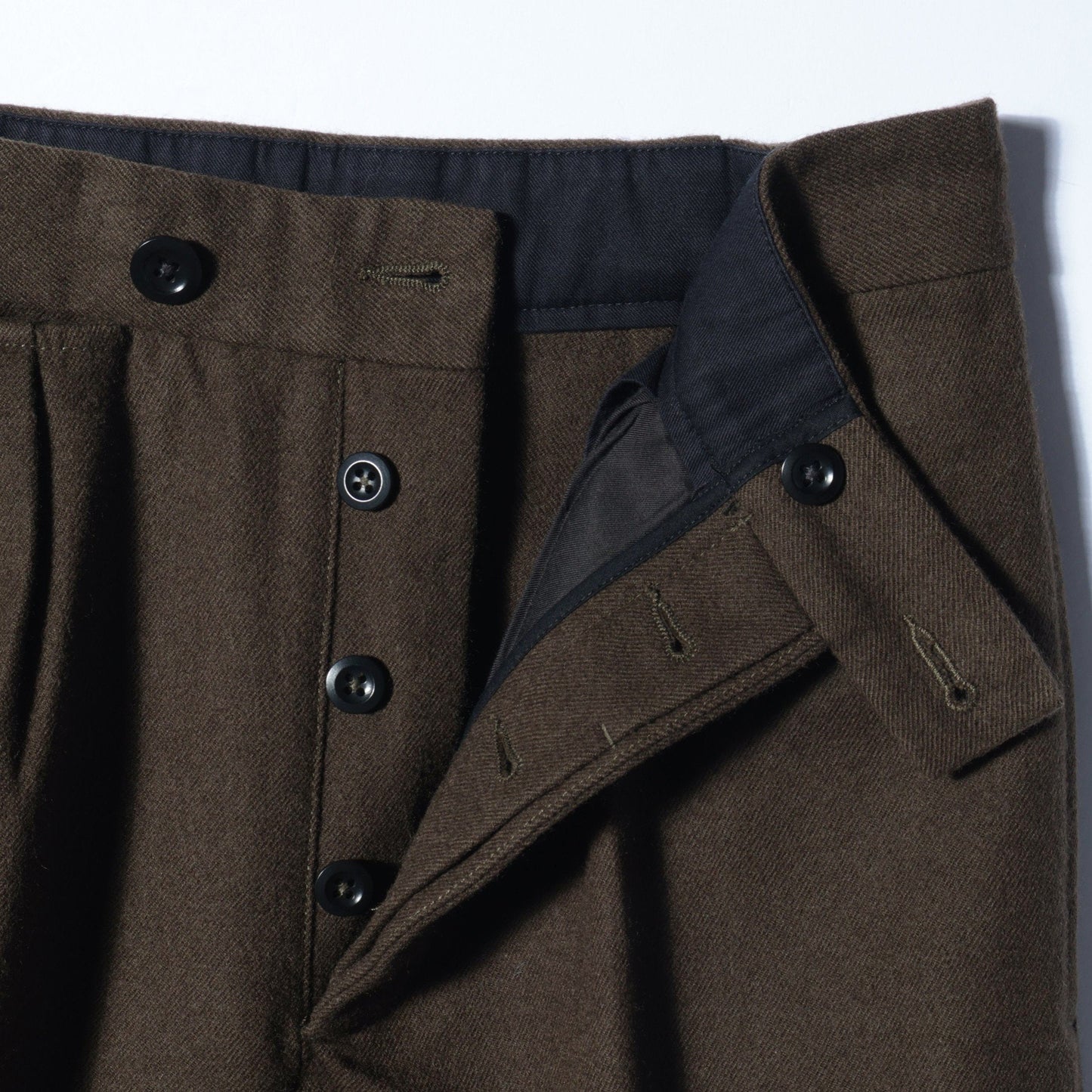 WOOL COTTON DRILL TROUSERS