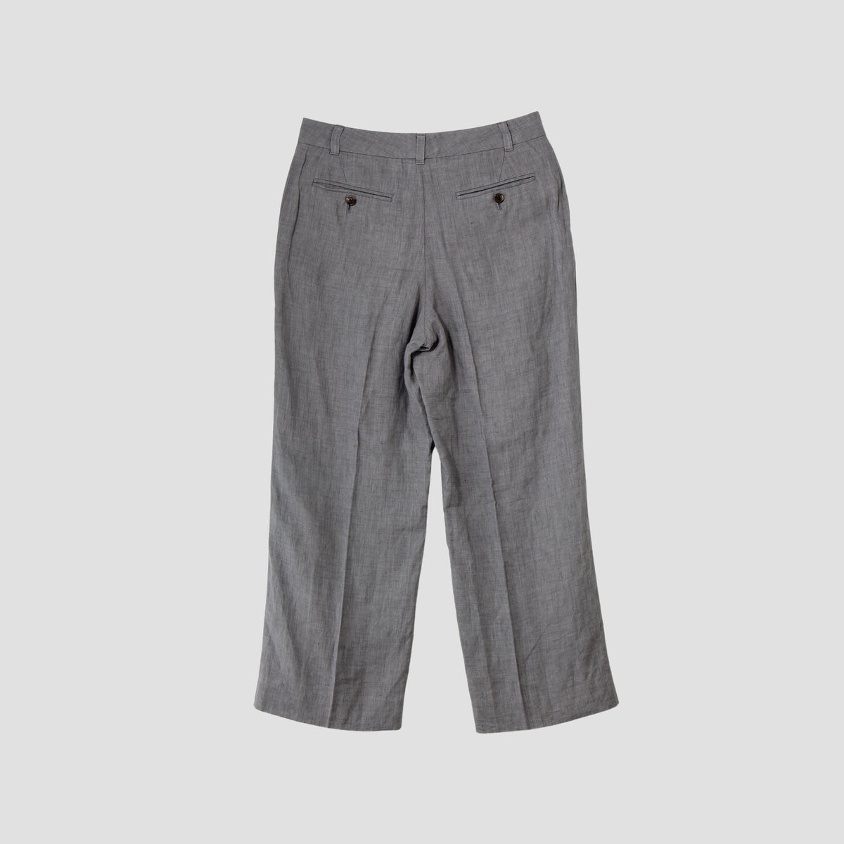 LINEN MELANGE TROUSERS