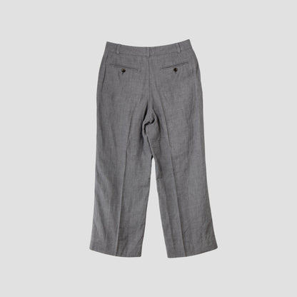 LINEN MELANGE TROUSERS