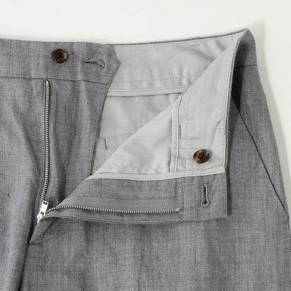 LINEN MELANGE TROUSERS