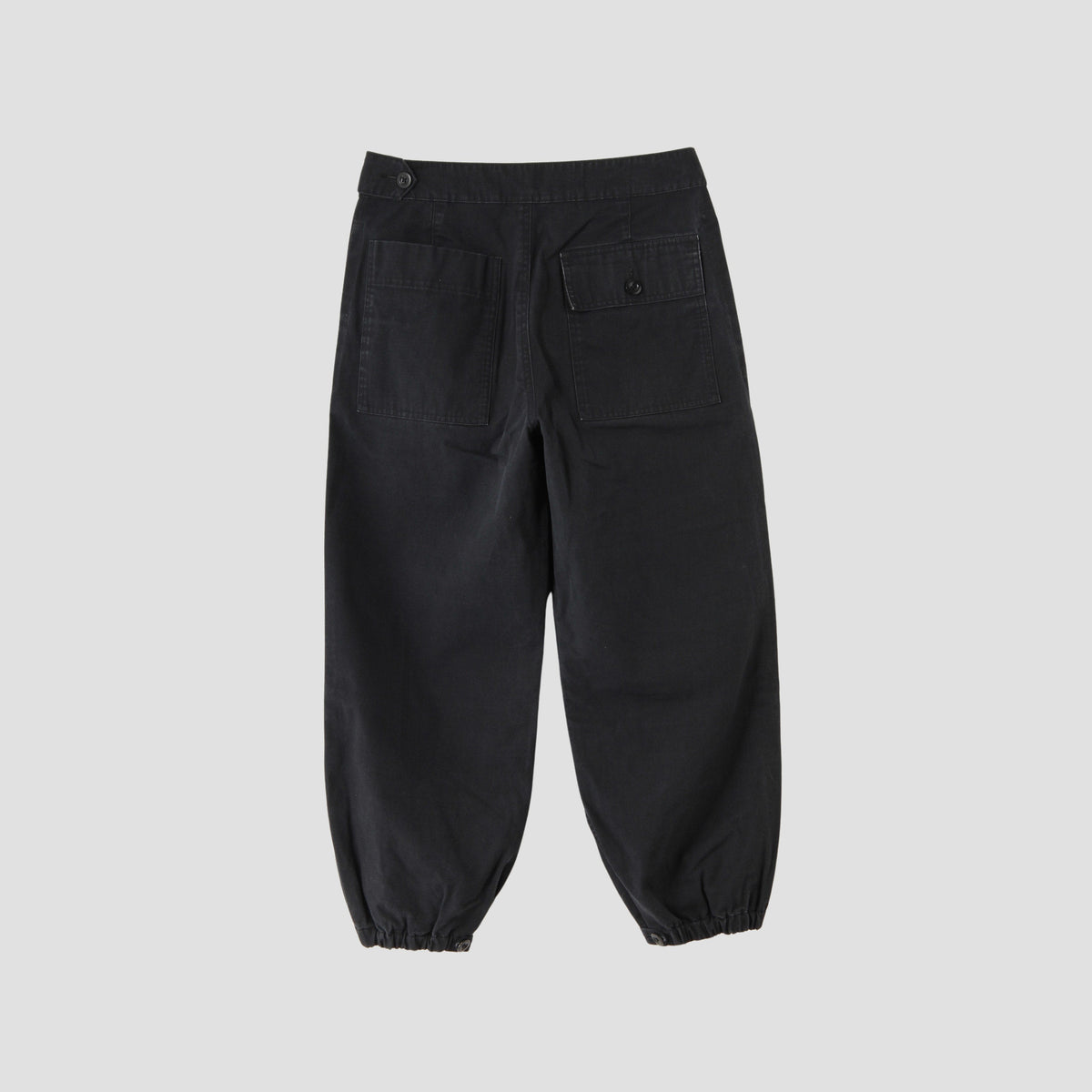 COMPACT BROKEN DRILL TROUSERS