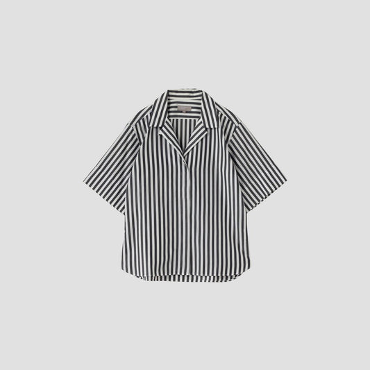 BOLD STRIPE COTTON SHIRT