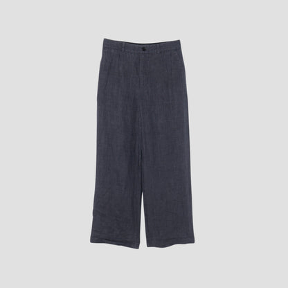 LINEN MELANGE TROUSERS