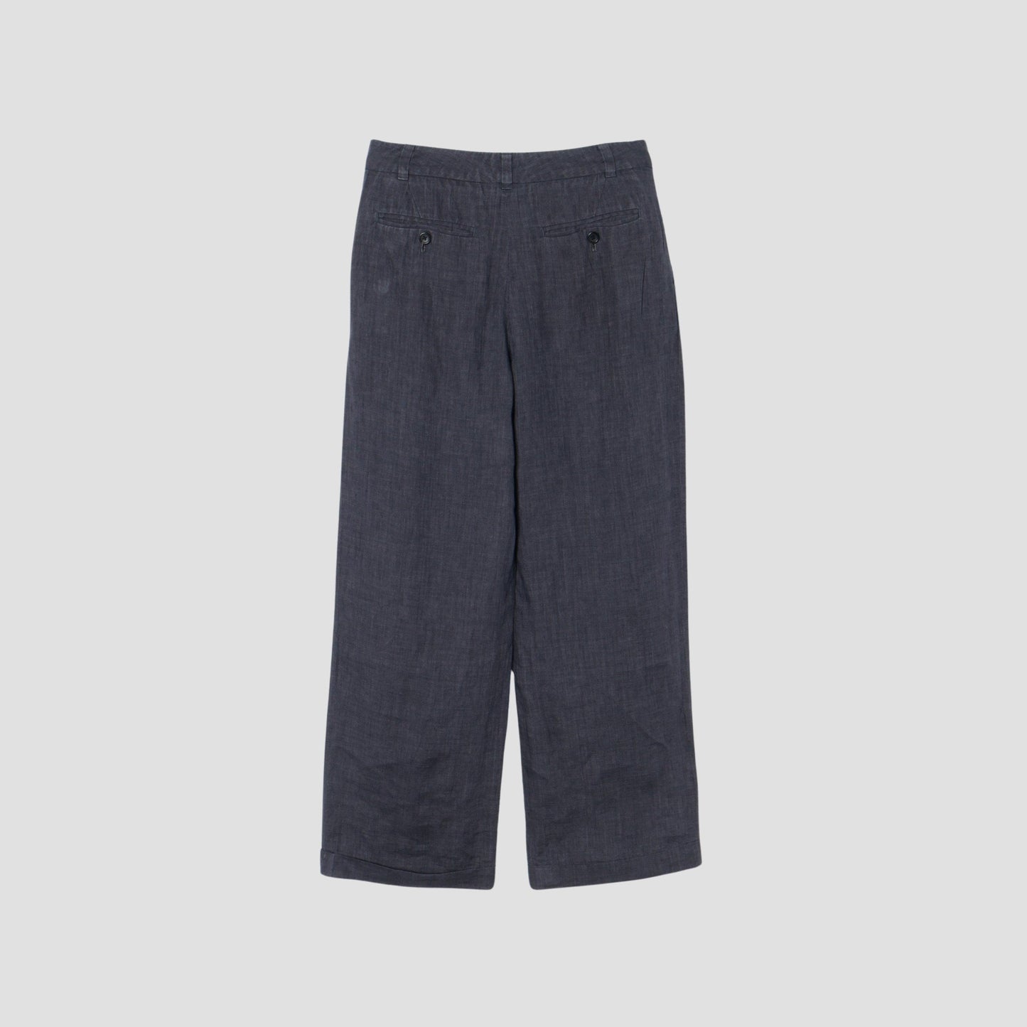 LINEN MELANGE TROUSERS