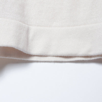 COTTON BOAT NECK T KNIT