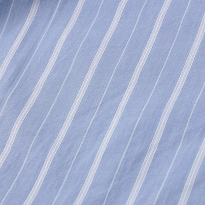WIDE PJ STRIPE COTTON DRESS
