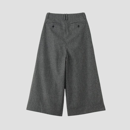 PUPPYTOOTH WOOL FLANNEL TROUSERS