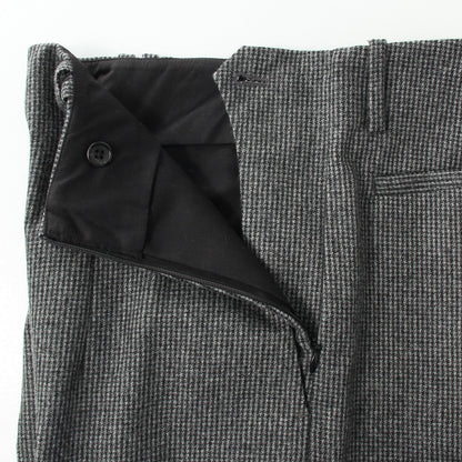 PUPPYTOOTH WOOL FLANNEL TROUSERS