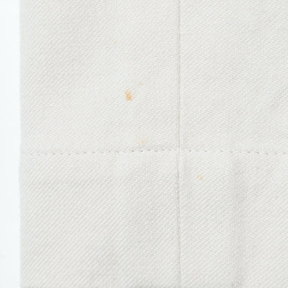 WASHED COTTON TWILL TROUSERS
