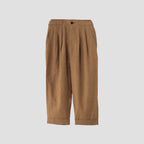 YARN DYED LINEN TROUSERS