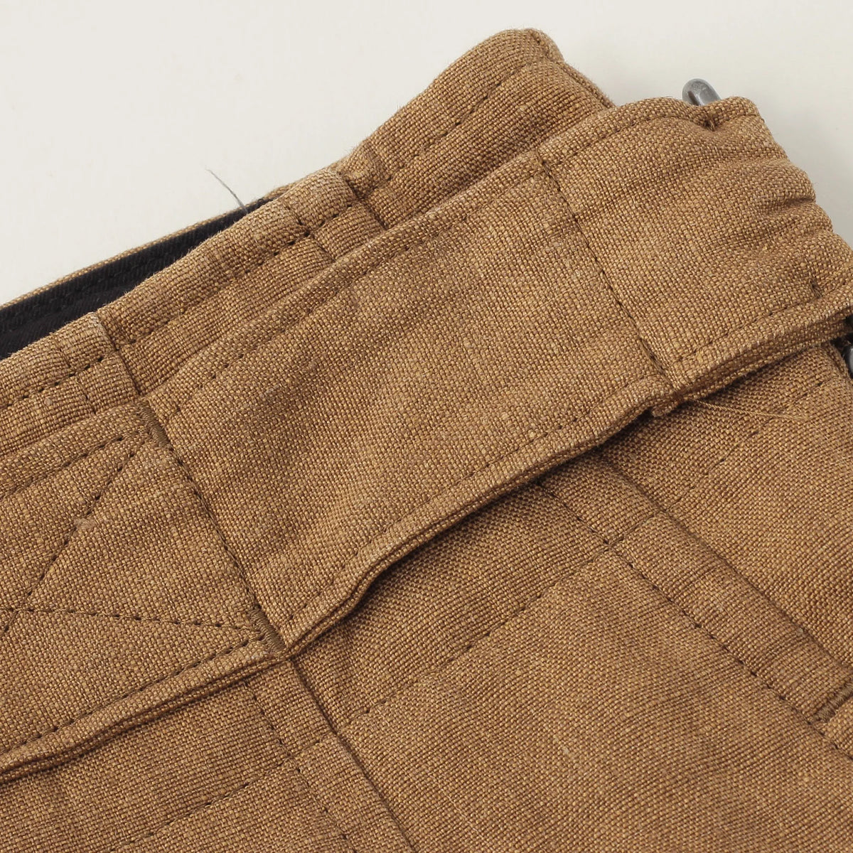 YARN DYED LINEN TROUSERS