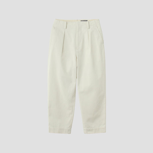 ORGANIC COTTON TWILL TROUSERS