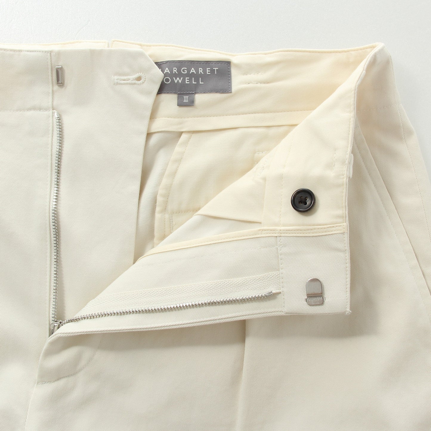ORGANIC COTTON TWILL TROUSERS