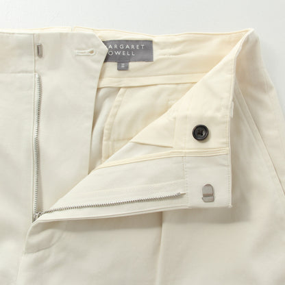 ORGANIC COTTON TWILL TROUSERS