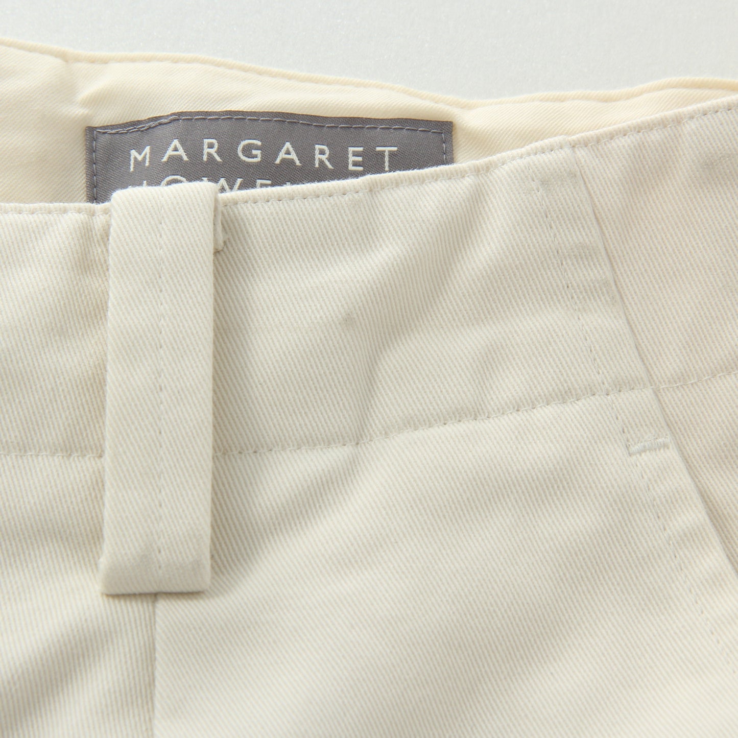 ORGANIC COTTON TWILL TROUSERS