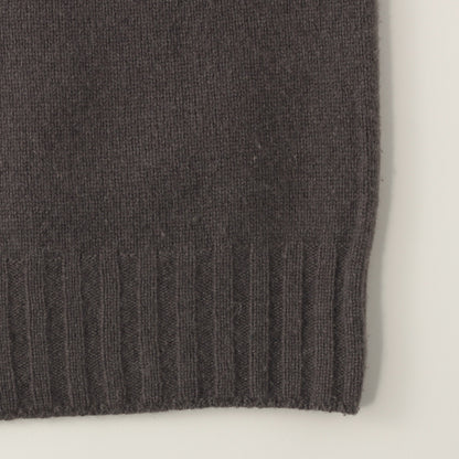 SLEEVELESS TURTLE NECK KNIT