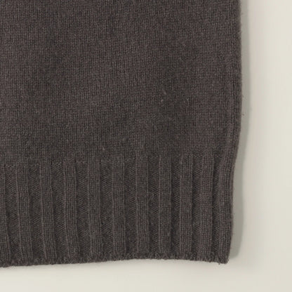 SLEEVELESS TURTLE NECK KNIT