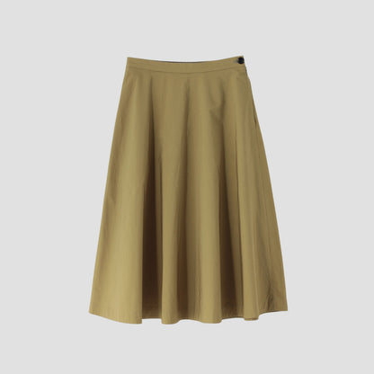 COTTON TAFETTA SKIRT