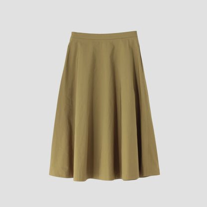 COTTON TAFETTA SKIRT