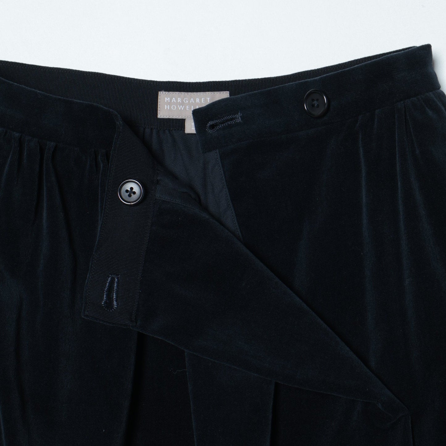 COTTON VELVET SKIRT