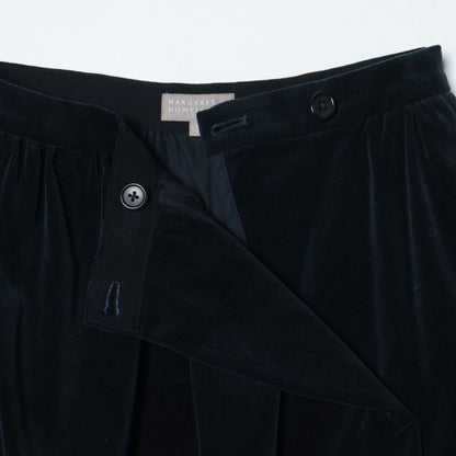 COTTON VELVET SKIRT
