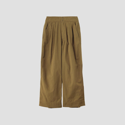 CRISP COTTON TWILL TROUSERS